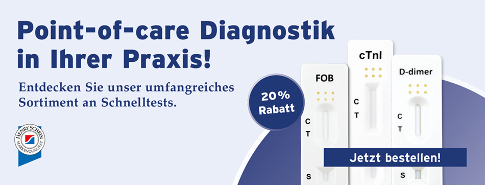 cardiac troponin i test, d - dimer, fob, rsv, norovirus, drogentest, hba1c